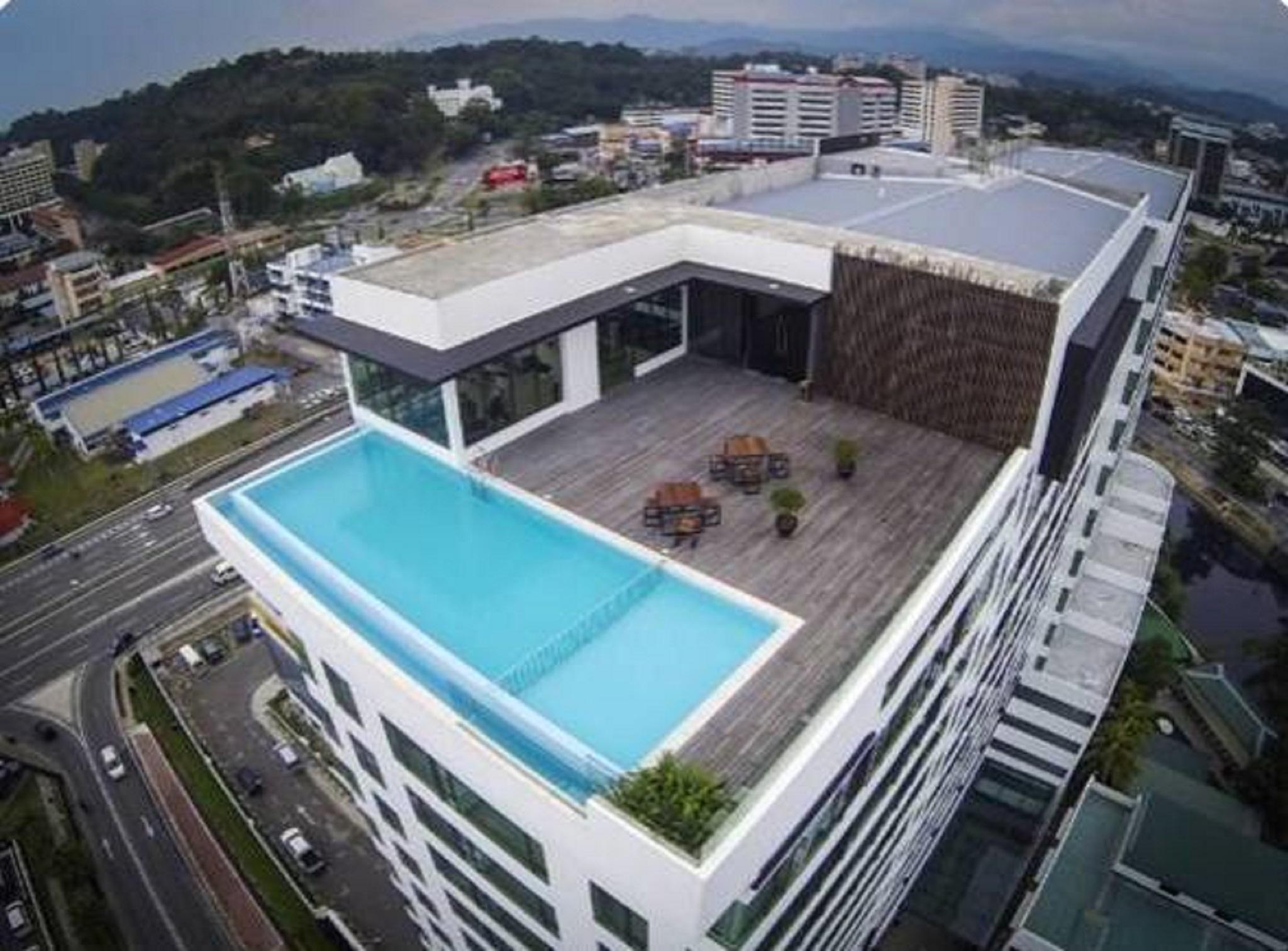 Sky Hotel Кота Кинабалу Екстериор снимка